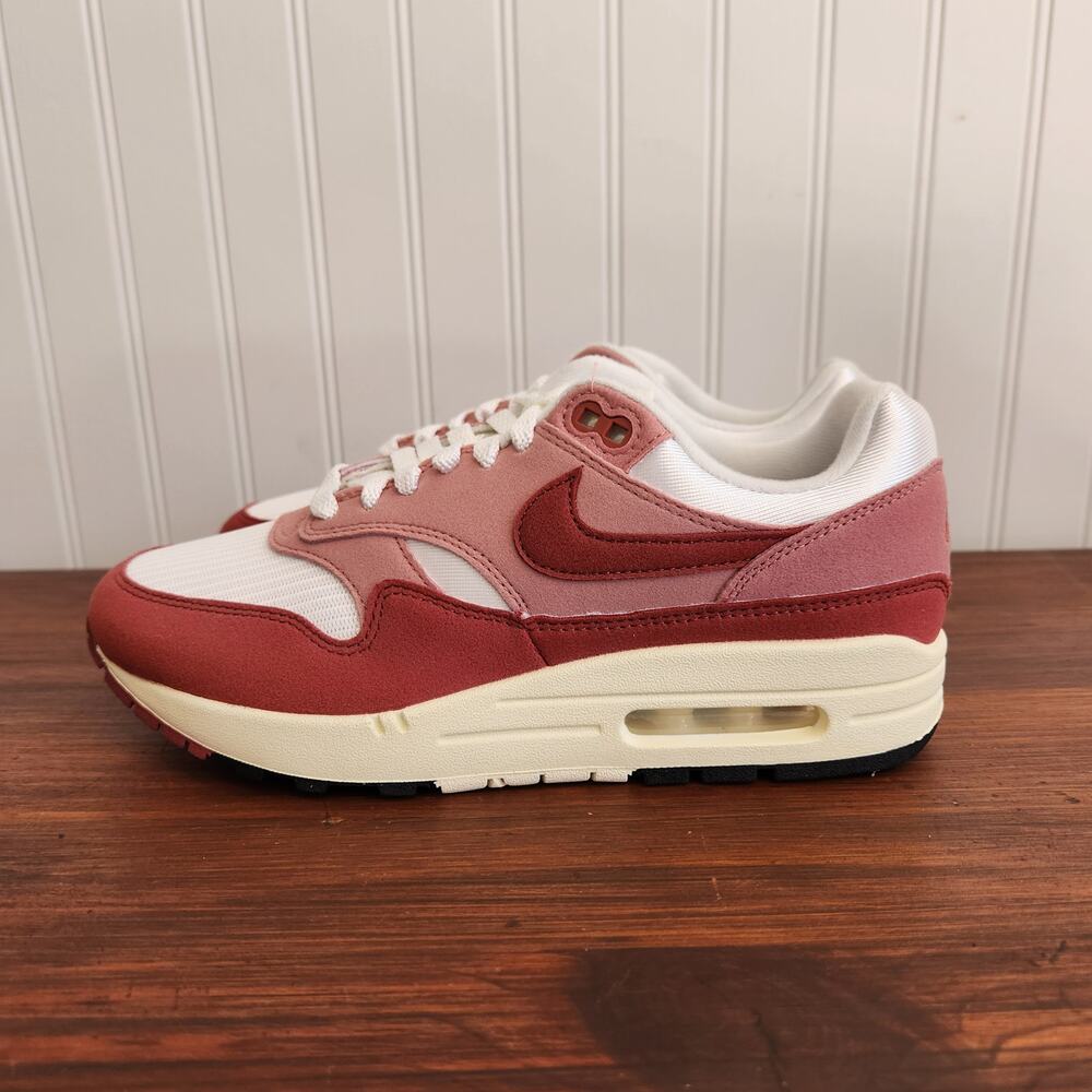 Nike Women's Size 6.5Y/8W Air Max 1 pink/White/Cream‎ - Picture 6 of 13